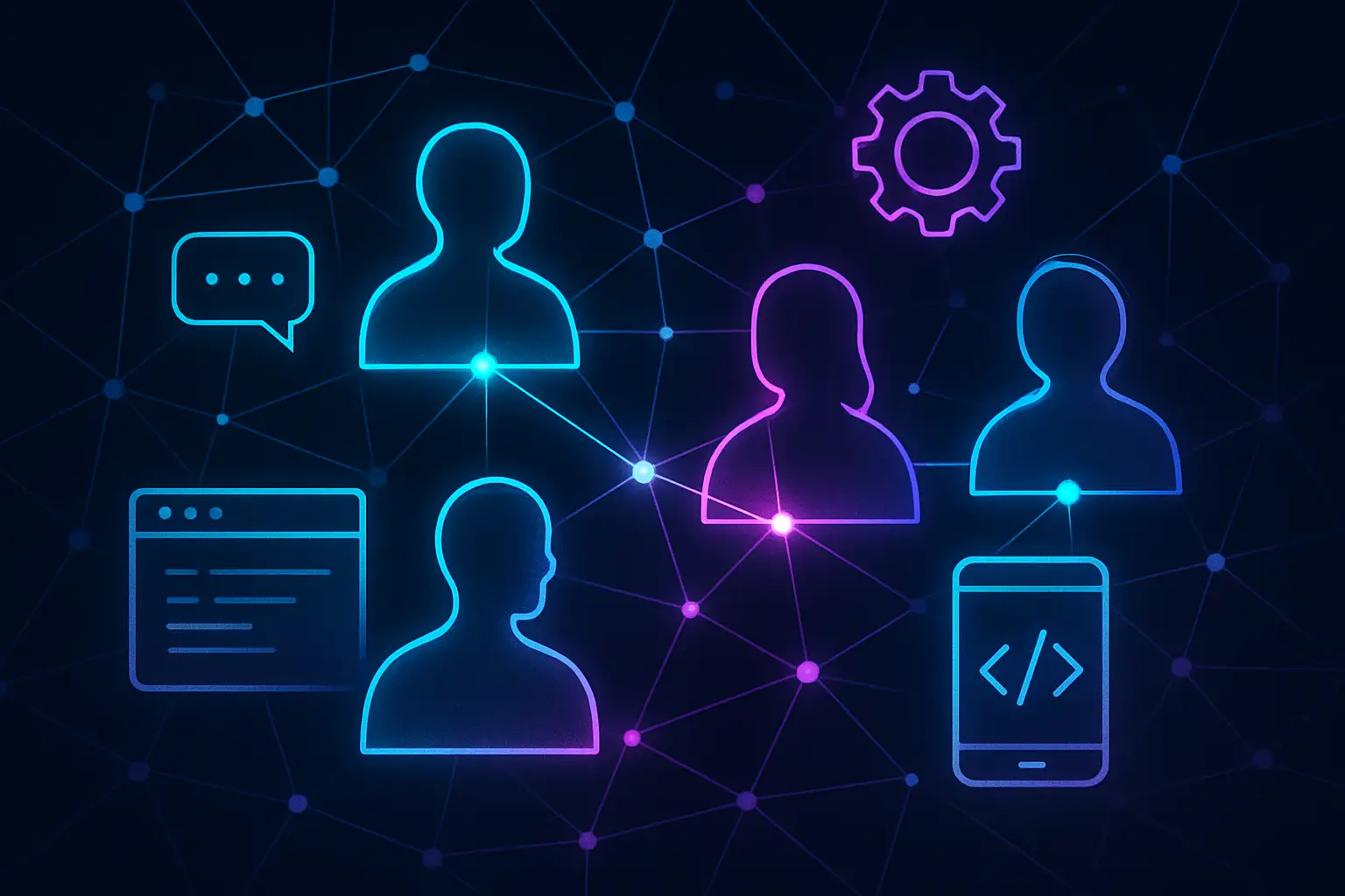 Abstract teamwork and collaboration in technology