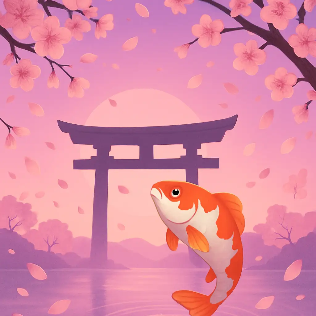 Sakura Spin — social casino game with Japanese cherry blossom theme